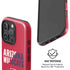 University of Arizona Wildcats Logo Split Red iPhone 16 Pro Magsafe Impact Case